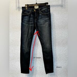 Womens Dark Blue Skinny Jeans